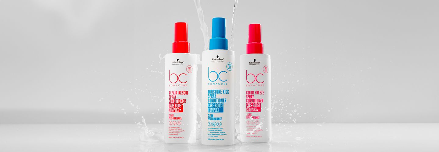 Ontdek de vernieuwde BC Spray Conditioners van Schwarzkopf Professional!