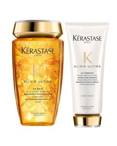 Kerastase Elixer Ultime Shampoo 250ml + Conditioner 200ml