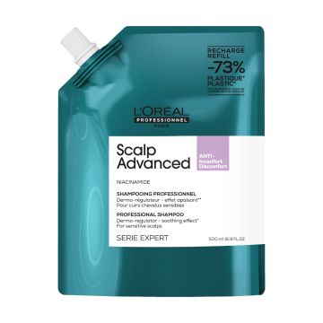 L'Oréal Scalp Advanced Shampoo Refill 500ml