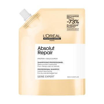 L'Oréal Absolut Repair Gold Shampoo Refill 500ml