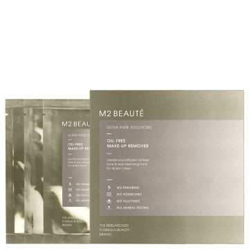 M2 Beauté Oil-free Make-up Remover Sachets 7x2st