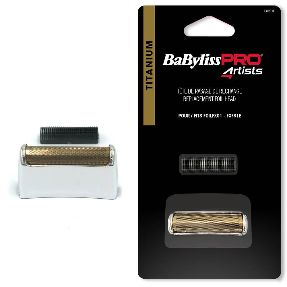 Babyliss PRO 4Artists Metalen Foil Shavers Single Cutter Zilver