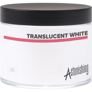 Astonishing Acrylic Powder Translucent White  100gr